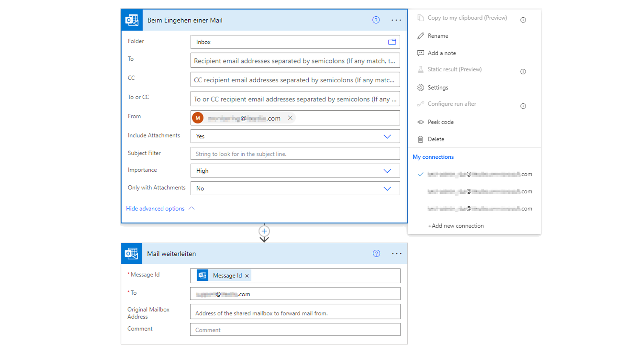 Power Automate Basics Workshop Forwarding Emails