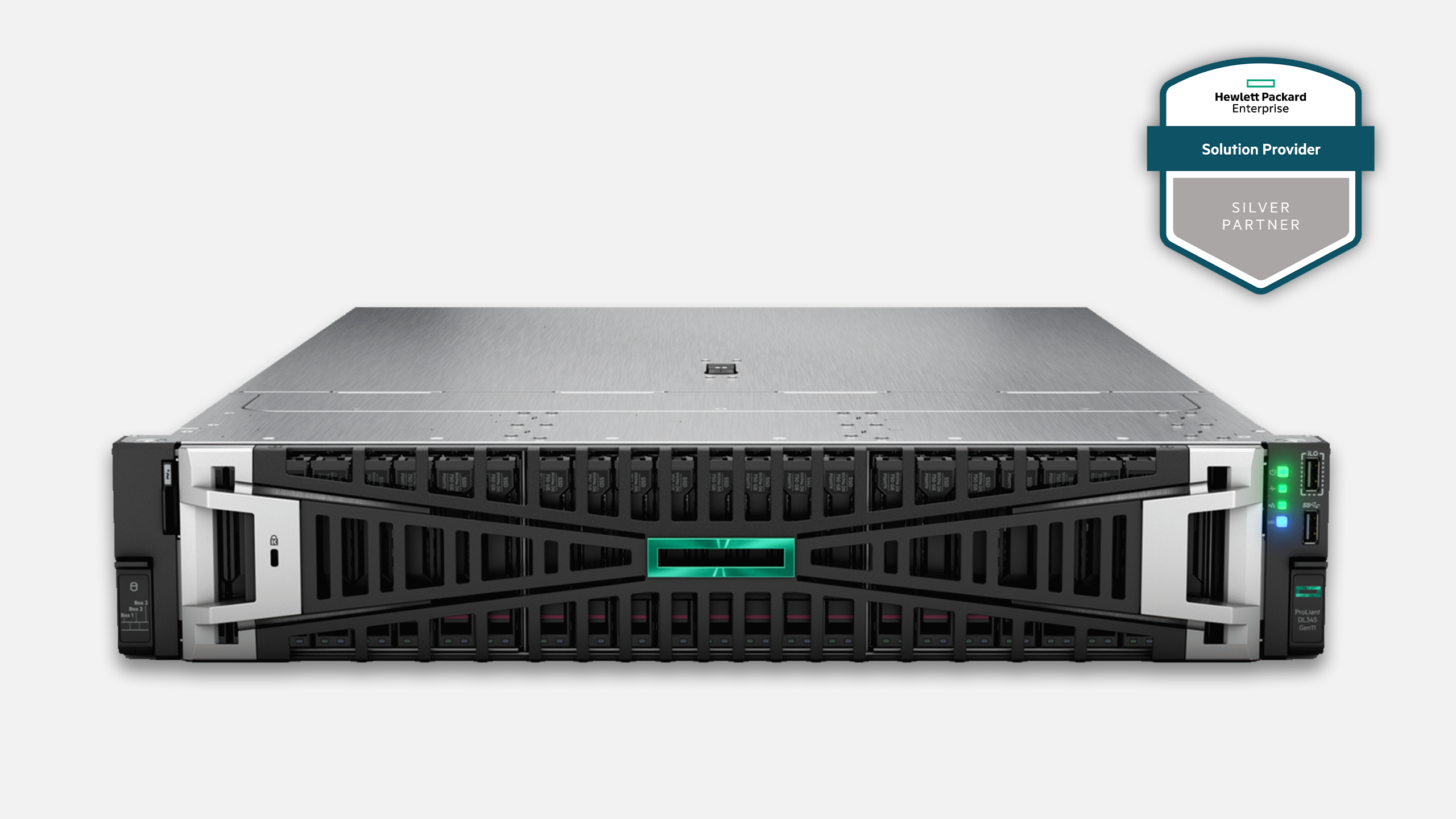 Hewlett Packard Enterprise partnership logo