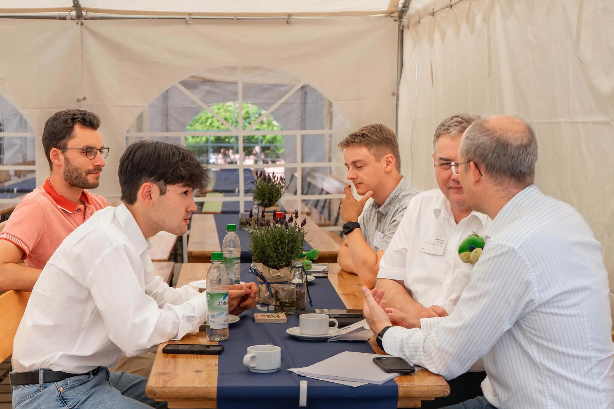Gemeinsames Abendessen nach den Präsentationen am itelio Cloud Day 2023