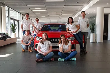 Azubi-Ausflug zu Audi in Ingolstadt