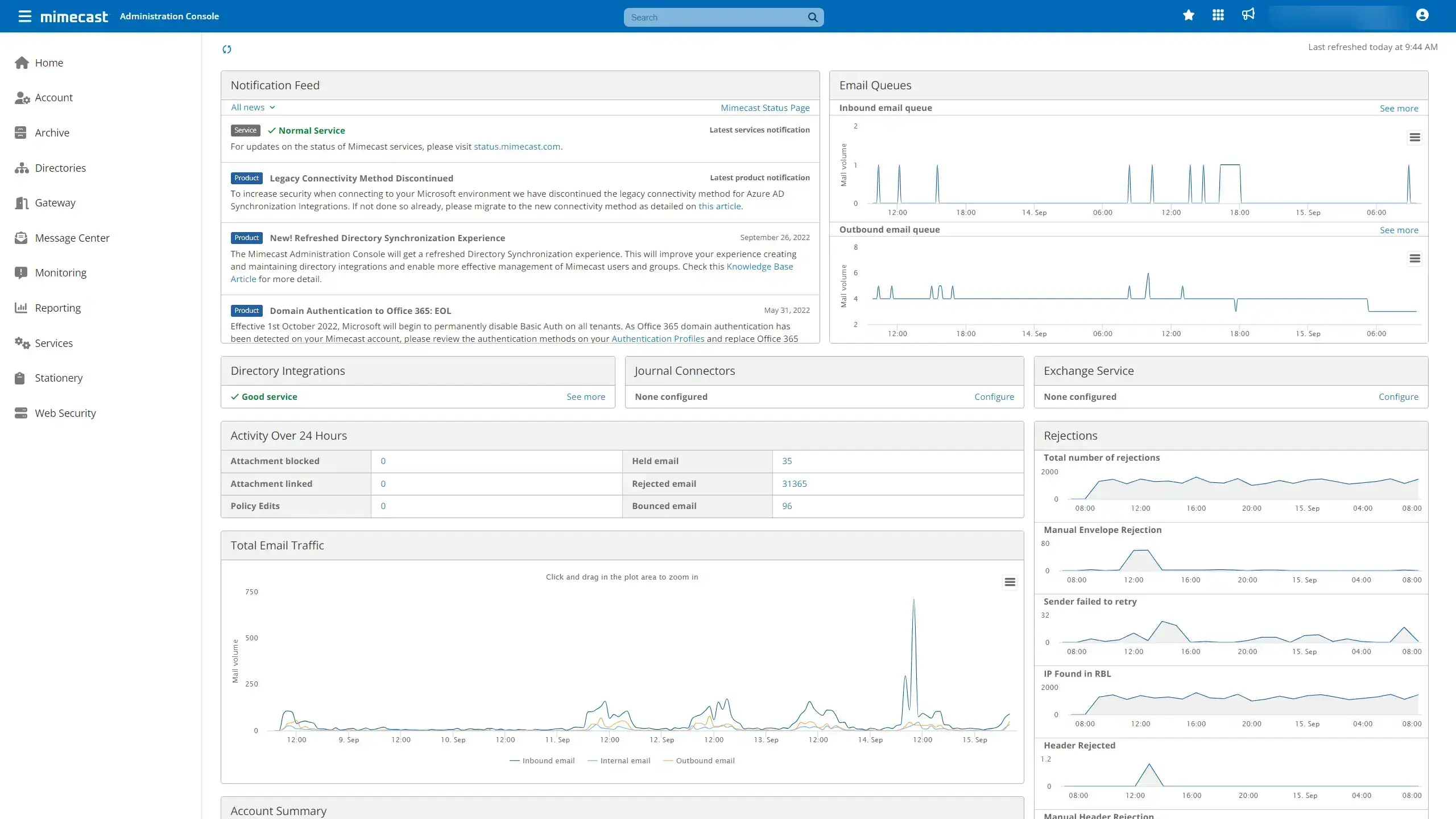 Cloud-Lösung „Secure Email Gateway“ von Mimecast
