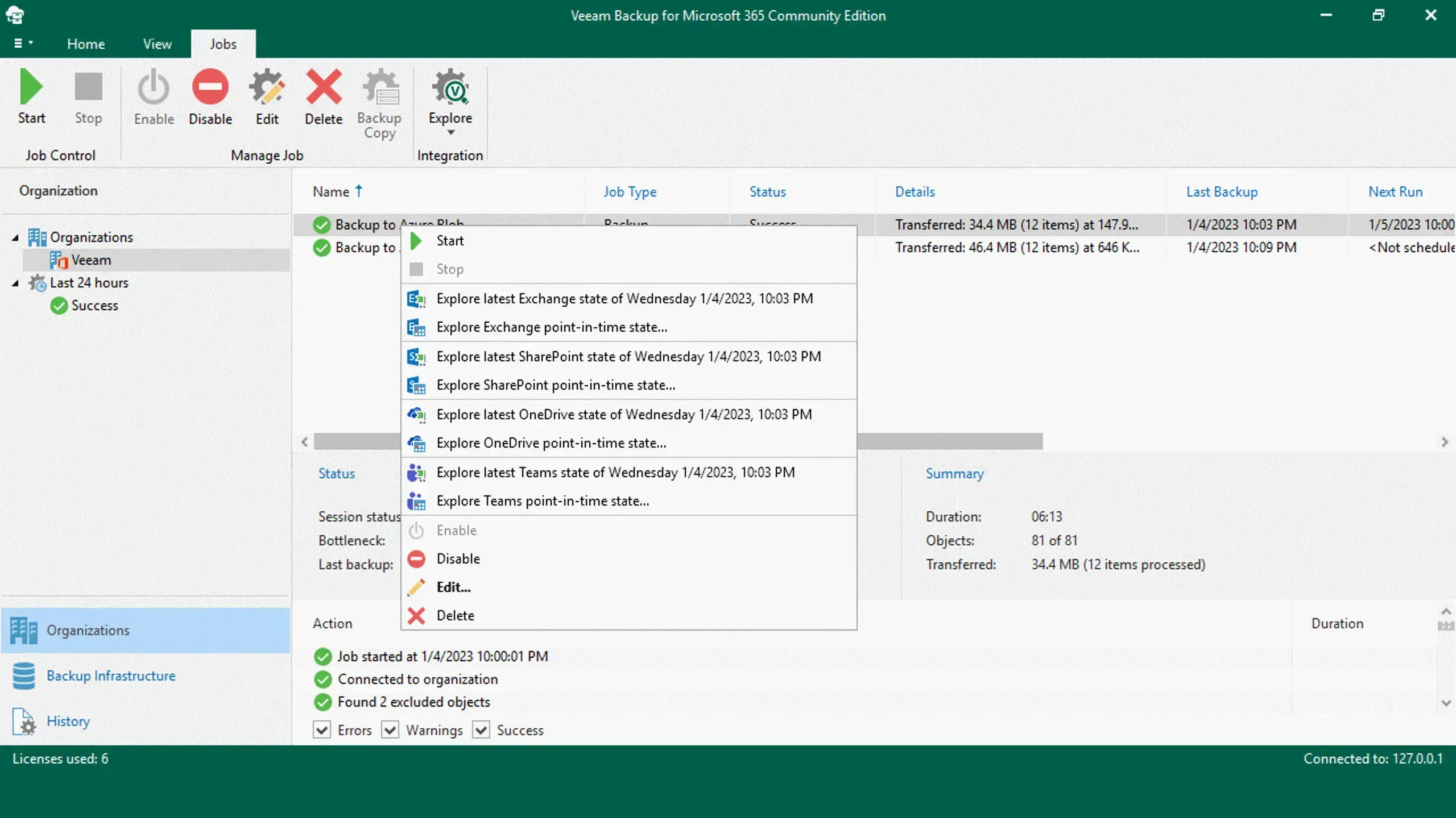 Softwarelösungen für die Daten­sicherung von Partner Veeam