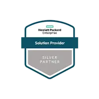 Hewlett Packard Partnerlogo Silber
