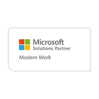 Microsoft Solutions Partnerlogo Modern work