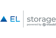 EL Storage powered by Wasabi Logo