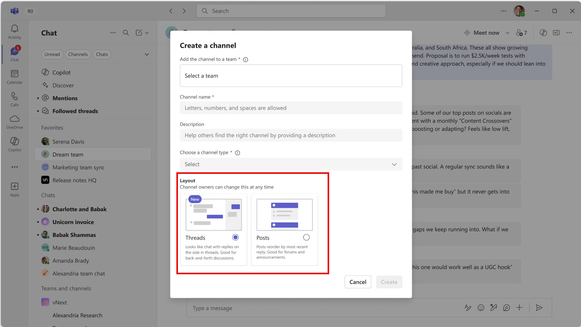 user settings