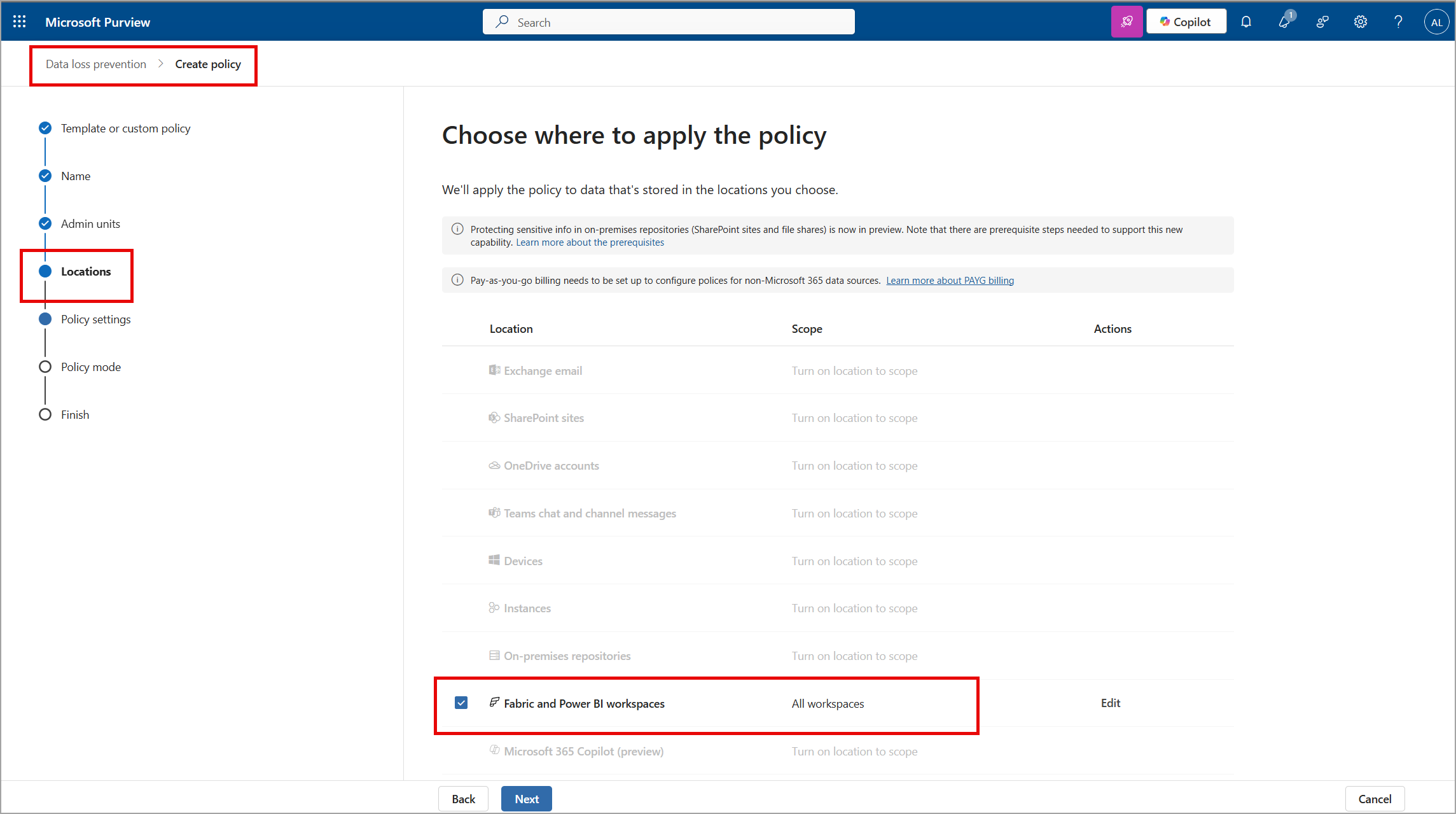 admin controls