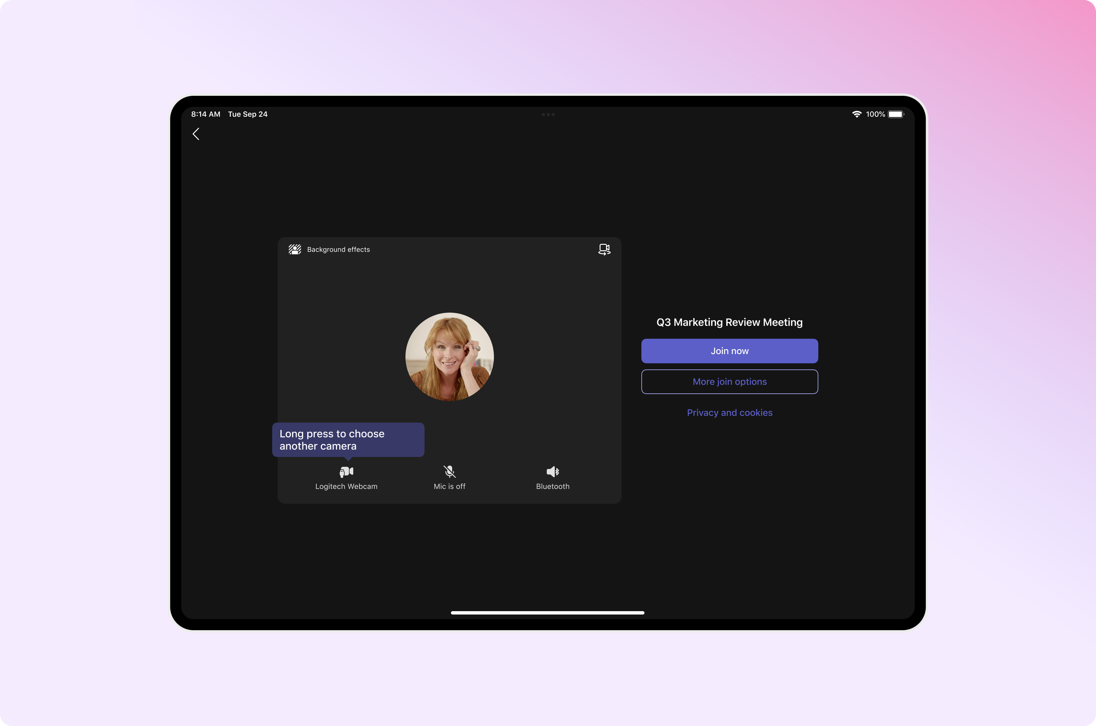 user settings