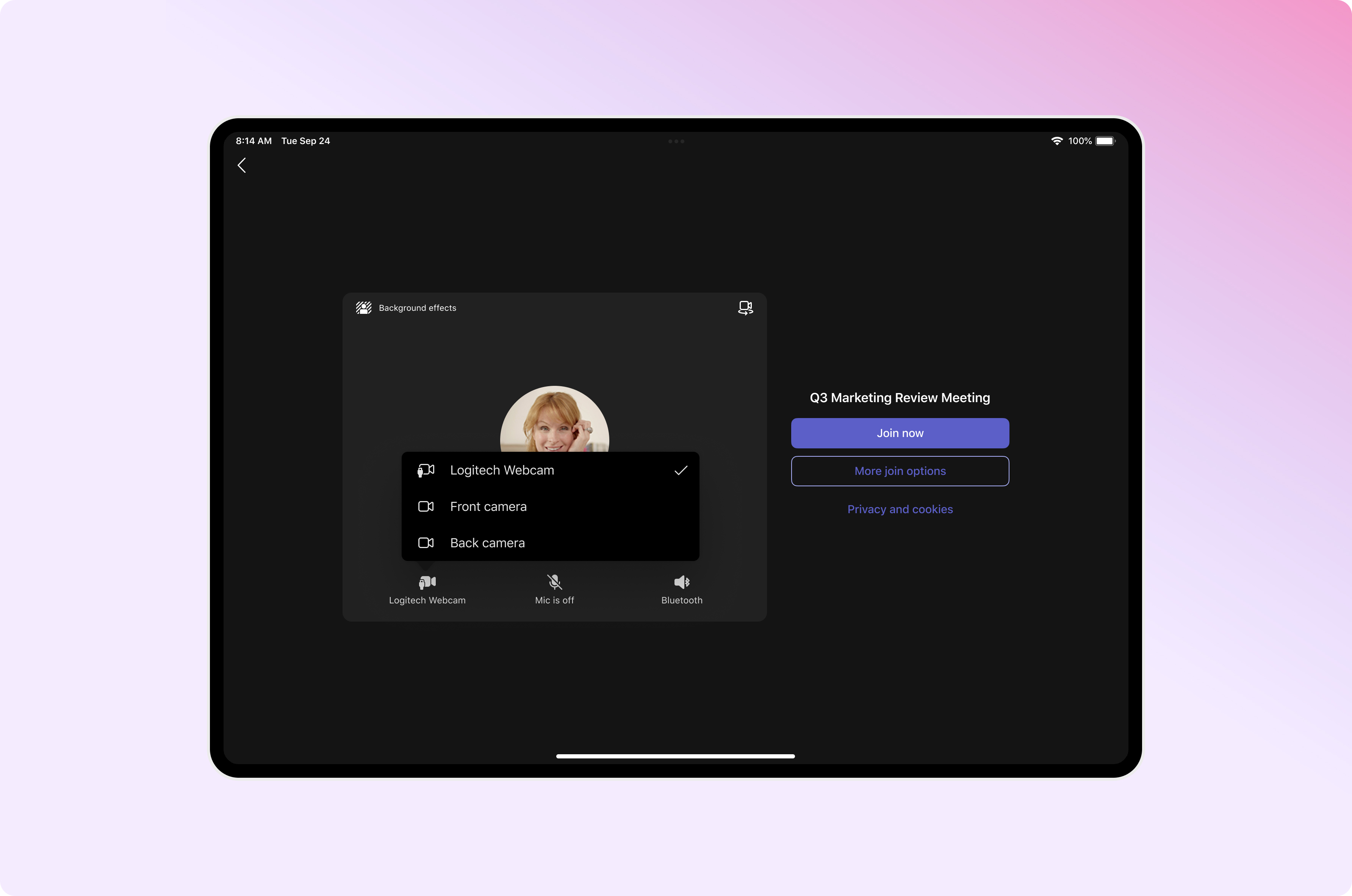 user settings