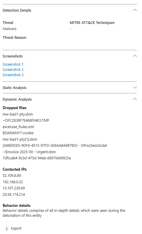 user settings