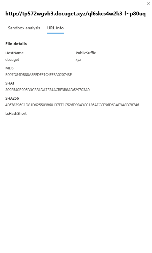 user settings