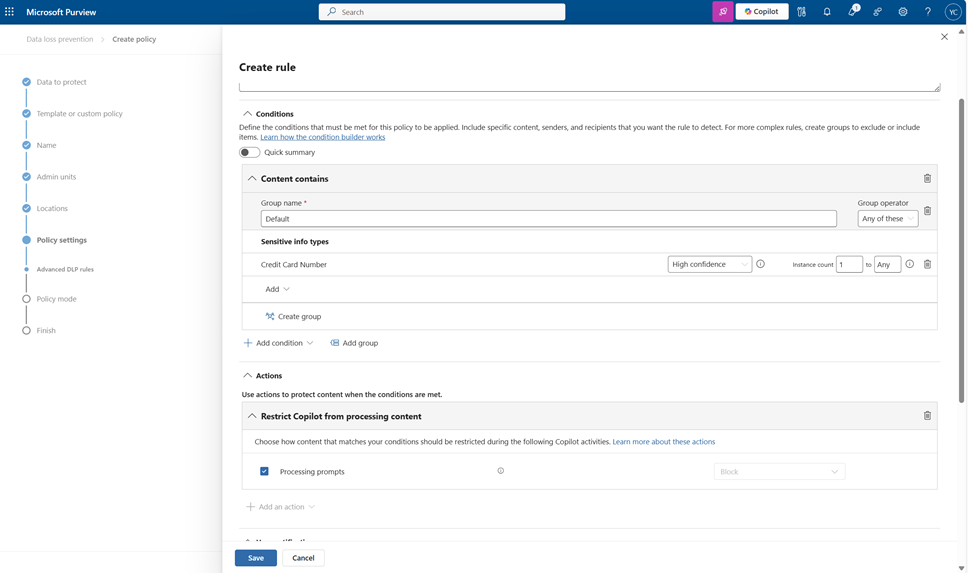user settings