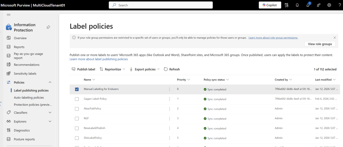 user settings
