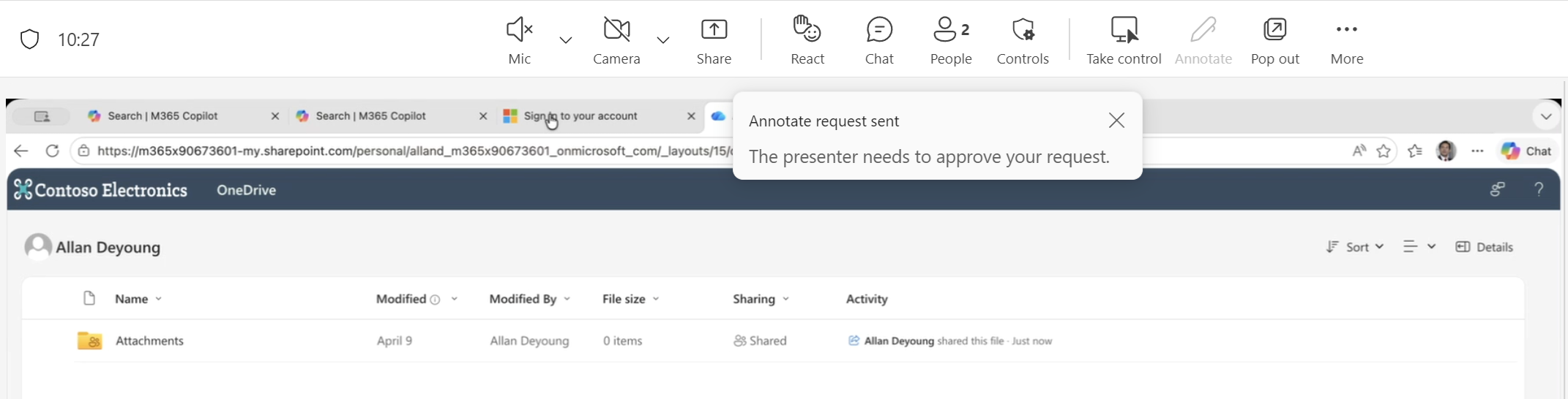 user controls